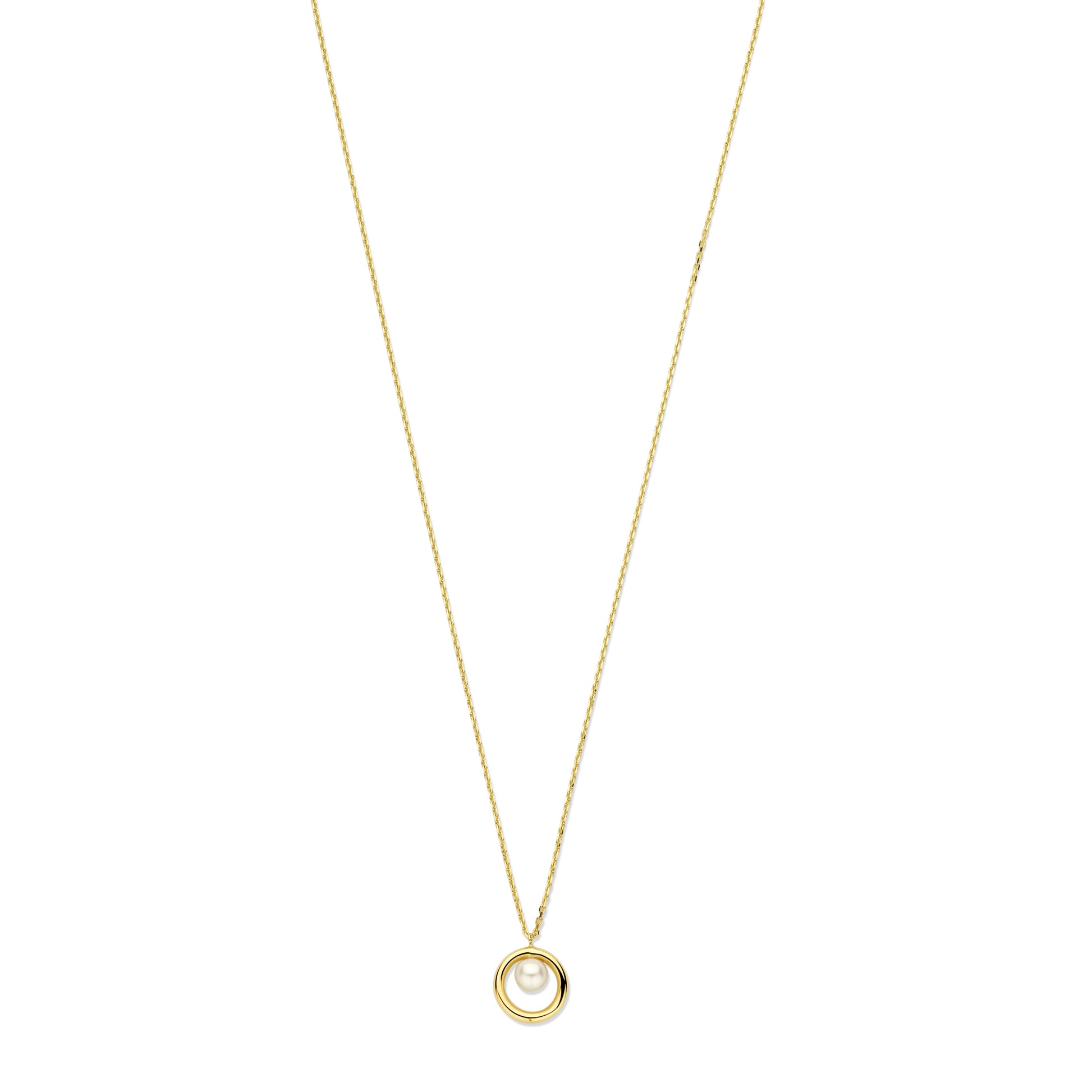 Beloro Jewels Monte Napoleone Perla 9 carat gold Necklace BO340026