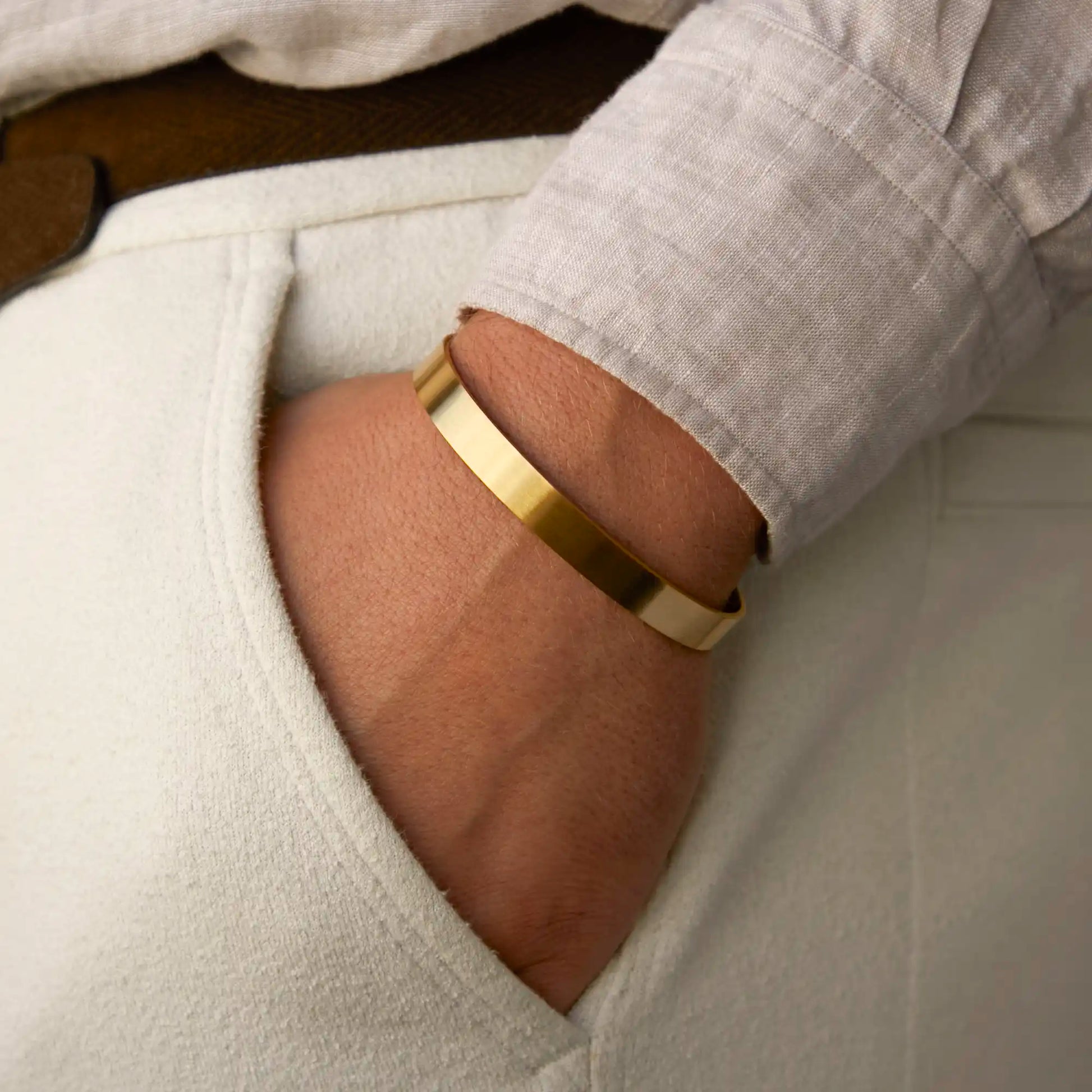 Mats Meier Annecy Gold Colored Steel Bracelet MM320016