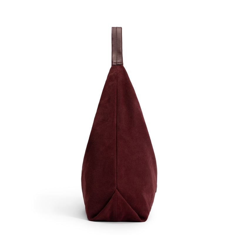 Isabel Bernard Honoré Grace sac bandoulière en suède bordeaux IB25093-152-zoom-