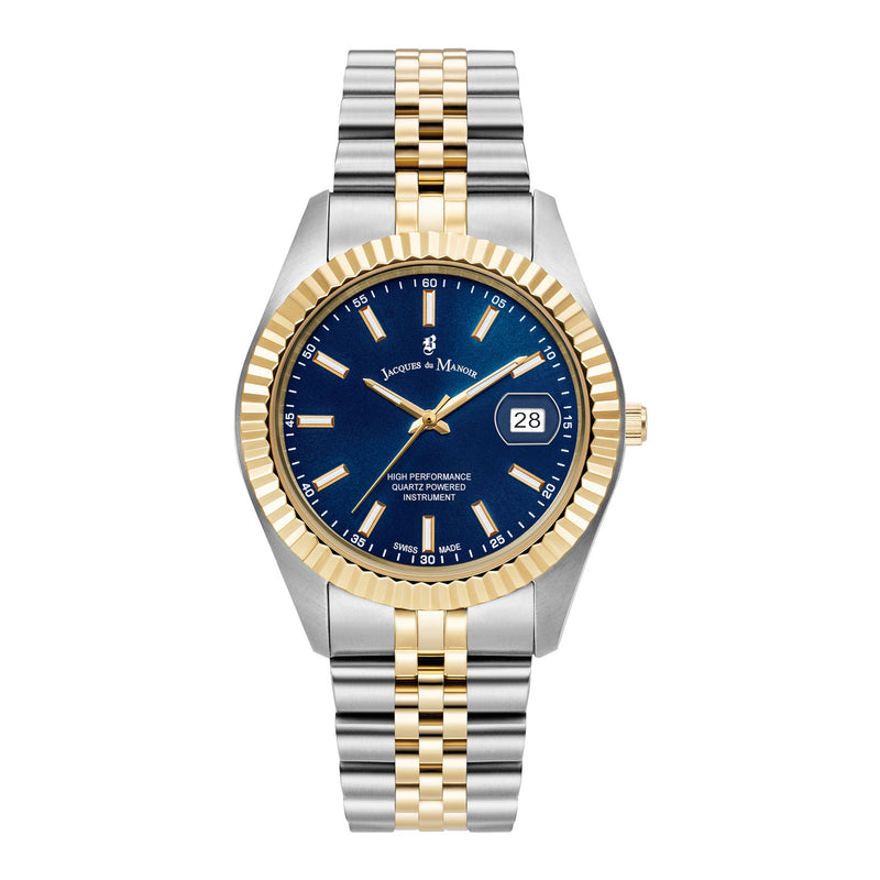 Jacques du Manoir Inspiration Business Hommes Montre Or JWN01705-zoom-