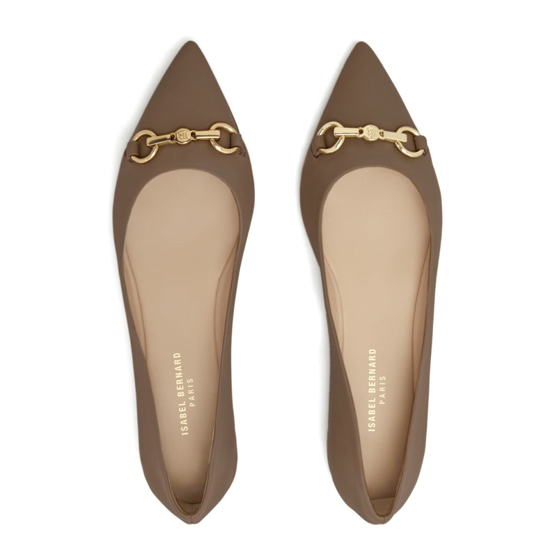 Isabel Bernard Vendôme Femmes Ballerines Taupe IB51002-03-41-zoom-