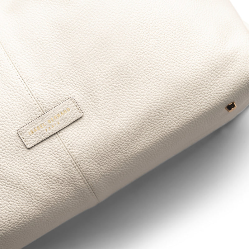 Isabel Bernard Honoré Grace sac bandoulière en cuir crème de veau IB25093-070-zoom-