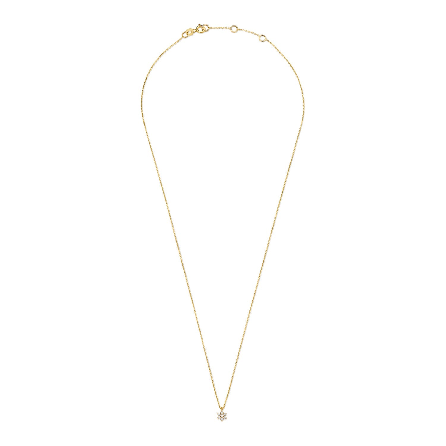 Isabel Bernard De La Paix Romee Necklace With Diamonds 0.07 Carat IBD350034