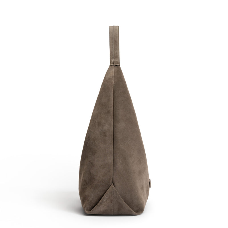 Isabel Bernard Honoré Grace sac bandoulière en suède taupe IB25093-178-zoom-