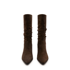 Isabel Bernard Vendôme Margot Brown Suede Boots IB54005-130-37