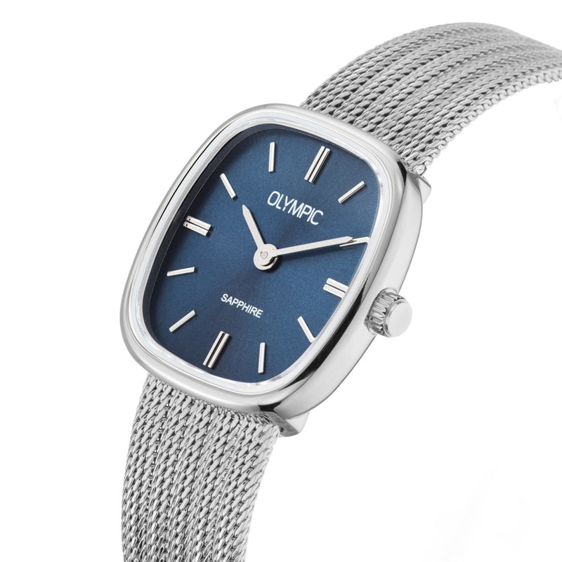 Olympic RetroChic Silver Women's Watch OL73DSS002-zoom-
