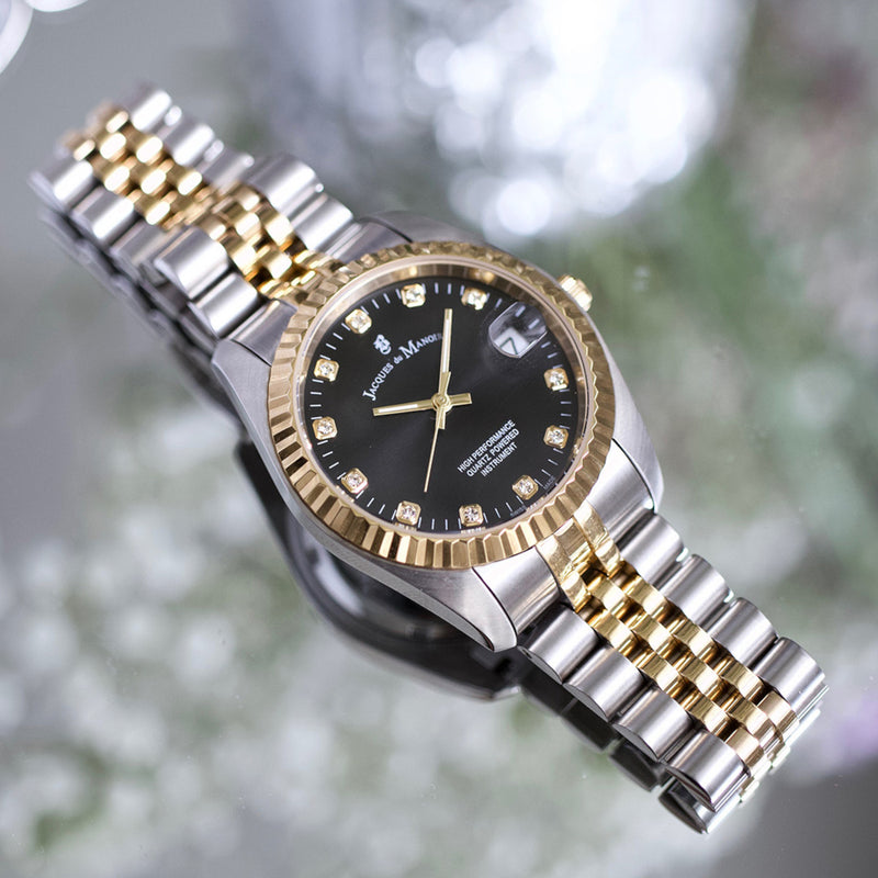 Jacques du Manoir Inspiration Femmes Montre Or NRO.19-zoom-