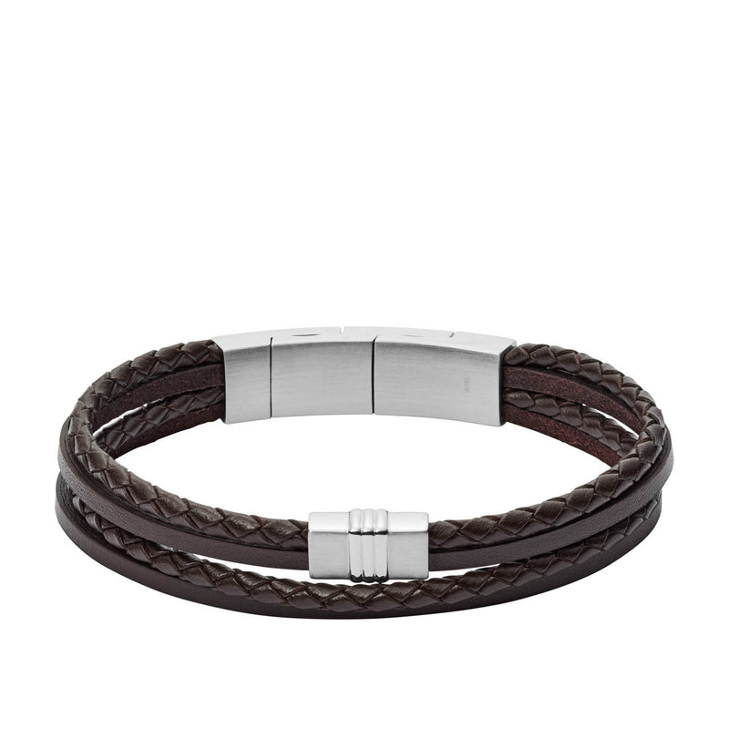 Fossil Vintage Bracelet Marron JF02934040-zoom-