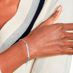 Tommy Hilfiger Linear Silver Coloured Bracelet TJ2780952