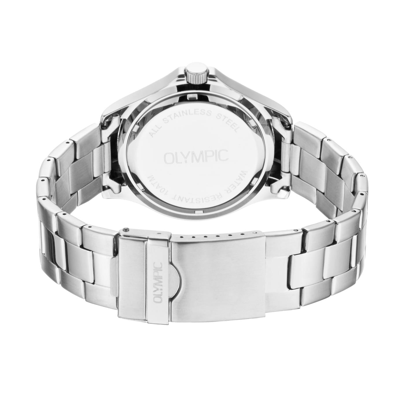 Olympic Jeffrey Silver Watch OL89HSS051