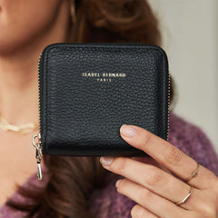Isabel Bernard Honoré Jules Black Zip Wallet IB23101