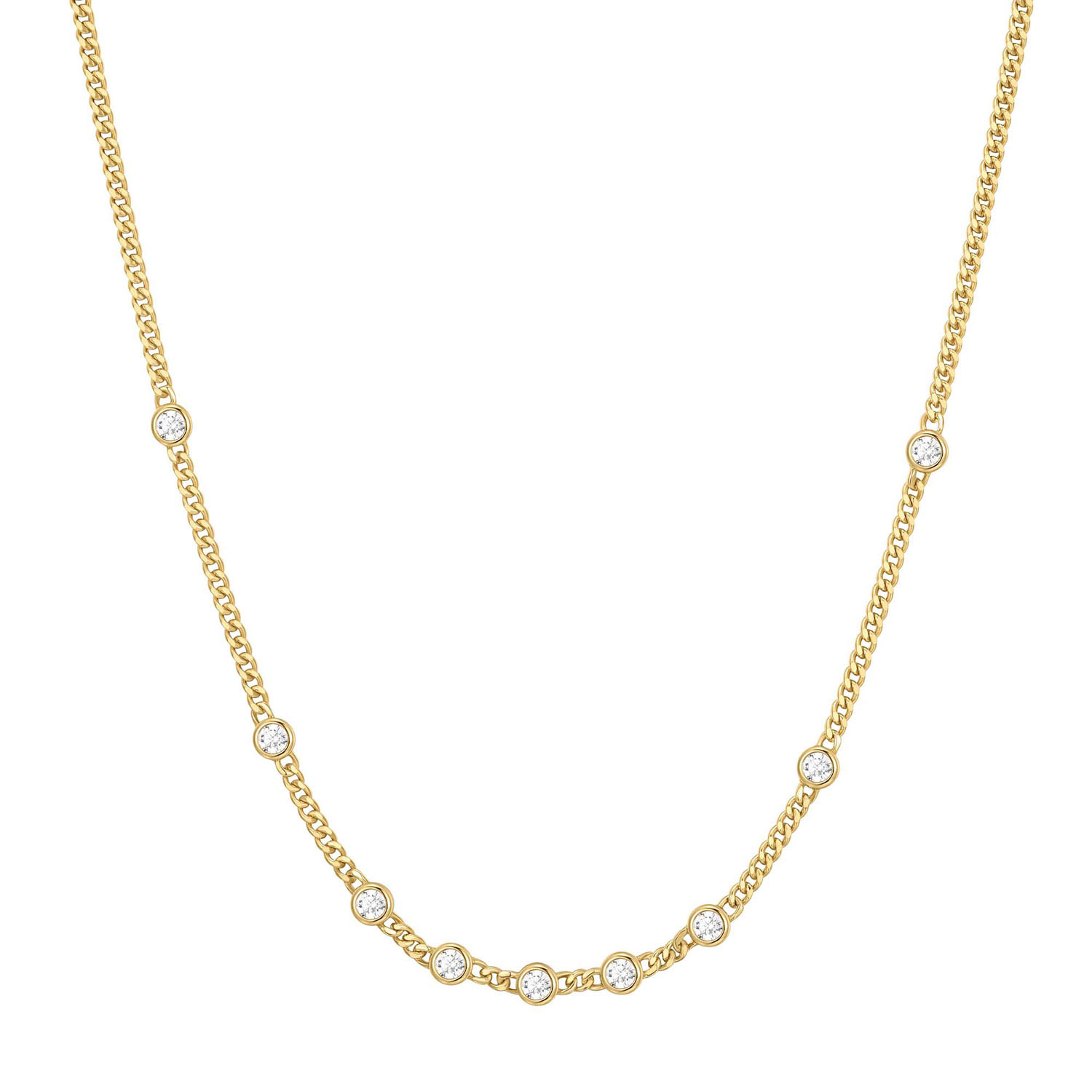 Ania Haie Melodic Poet Gold Multi Station Chain Necklace S AH-N066-05G