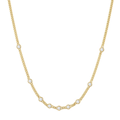 Ania Haie Melodic Poet Gold Multi Station Chain Necklace S AH-N066-05G