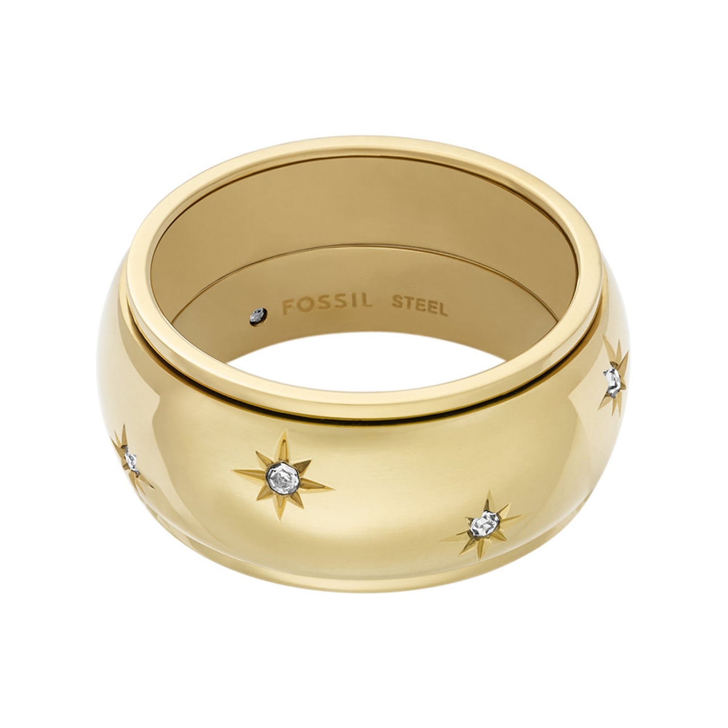 Fossil Sadie Gold Coloured Ring JF048357107