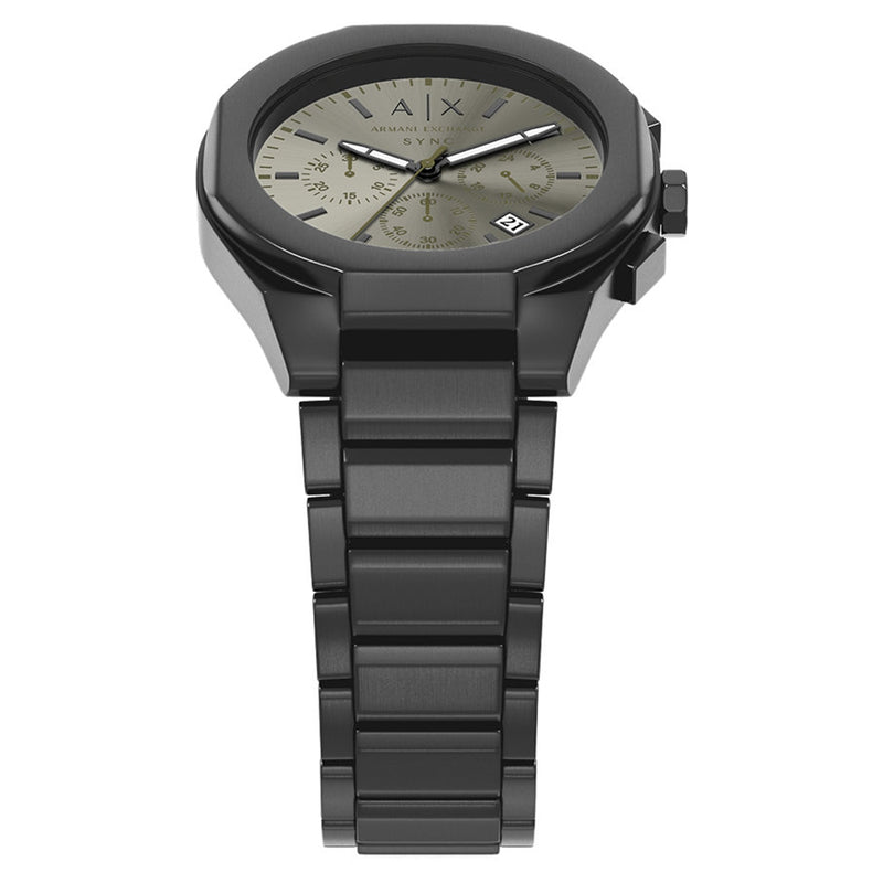 Armani Exchange Sync Round Grey Dial Watch AX4296-zoom-