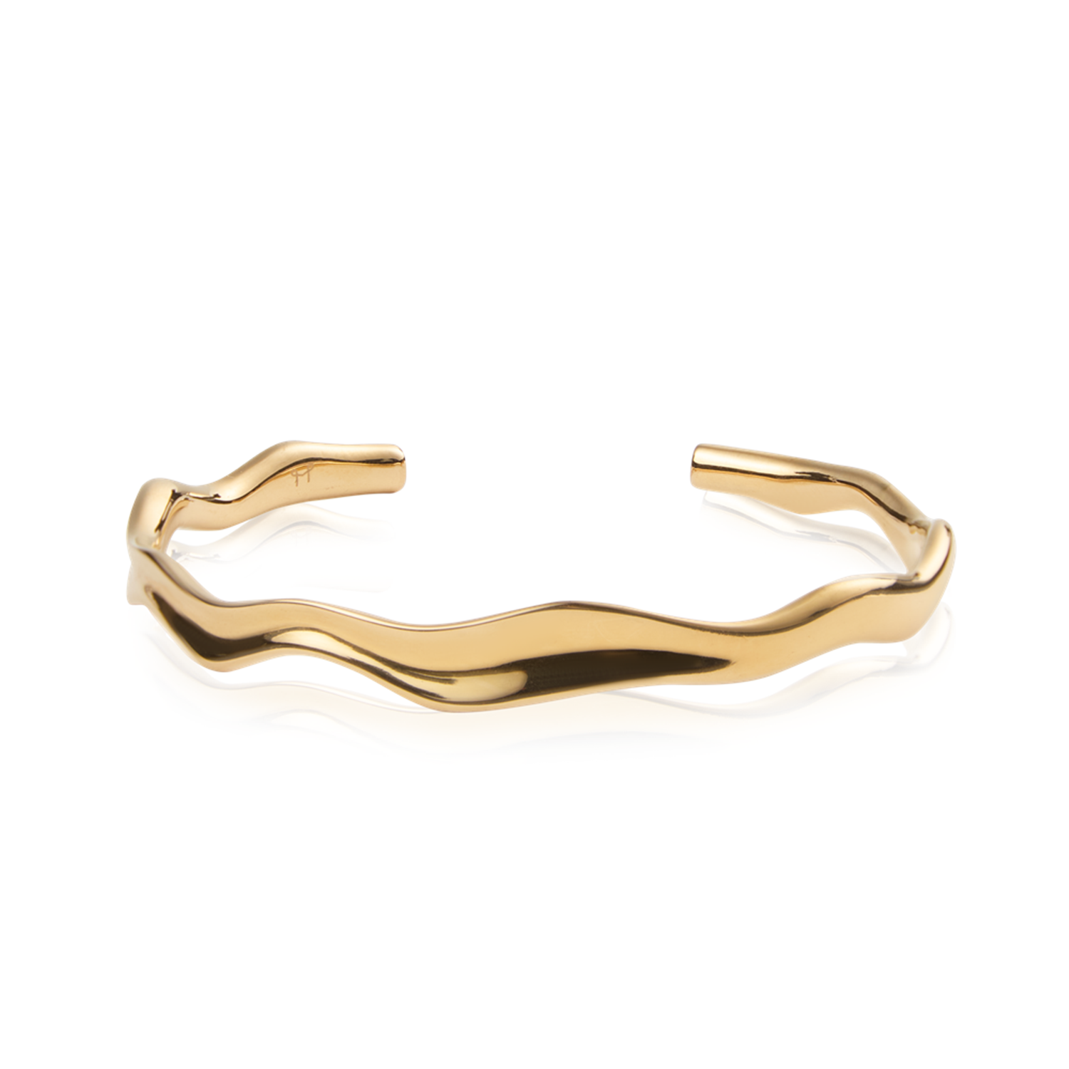 Mockberg Wavy Bolded Cuff Bracelet MB0173