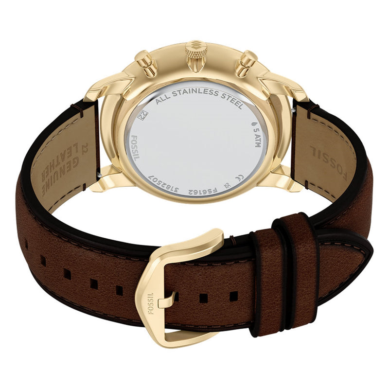 Fossil Neutra Round Blue Dial Watch FS6162-zoom-