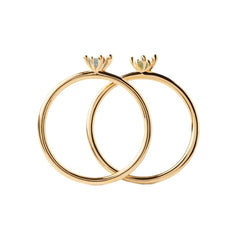 P D Paola Color 925 Sterling Silver Ring with Gold Plating AN01-C94-16