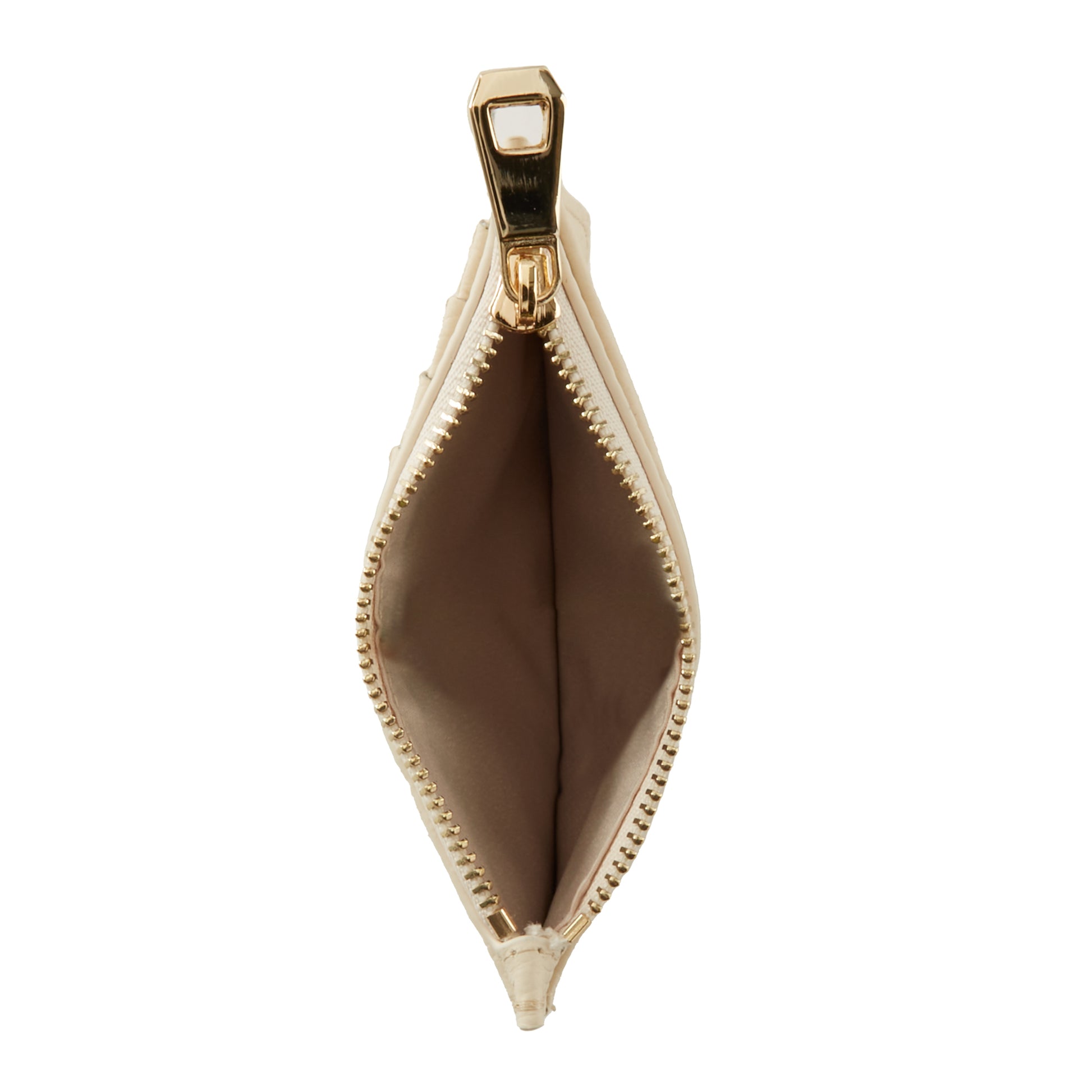 Isabel Bernard Honoré Aveline crème Leather Card Holder made of Calfskin IB27021