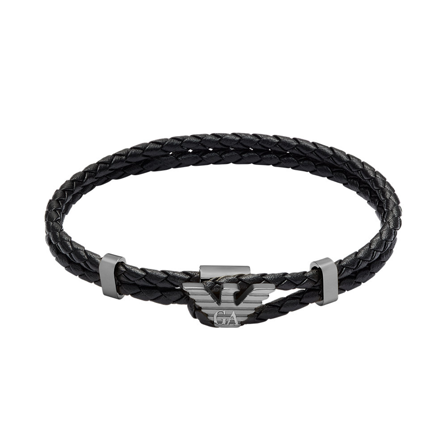 Emporio Armani Leather Men's Bracelet EGS3322060