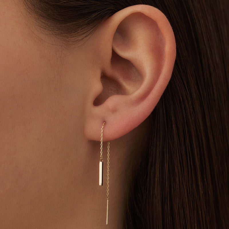 Isabel Bernard Le Marais Femmes Pendentifs d'oreille Or 14 carats IB360214-zoom-