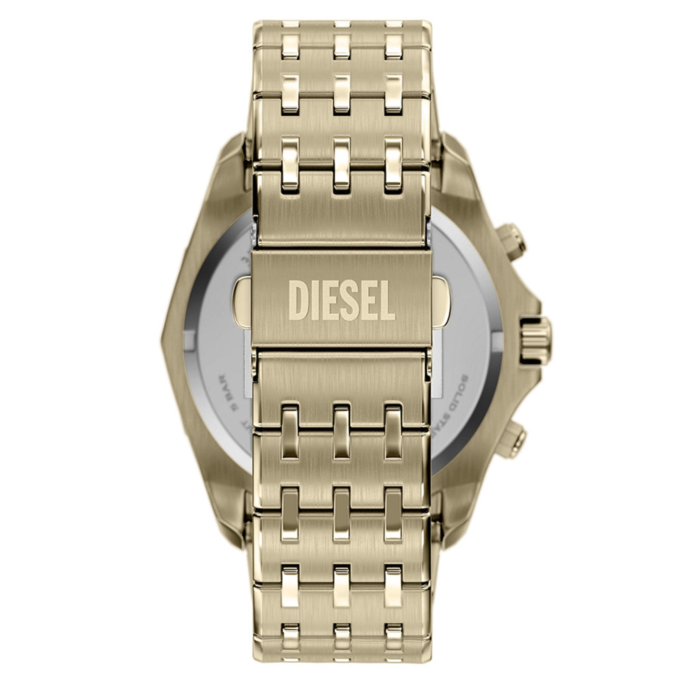 Diesel Stinger Round Gold Dial Watch DZ4707