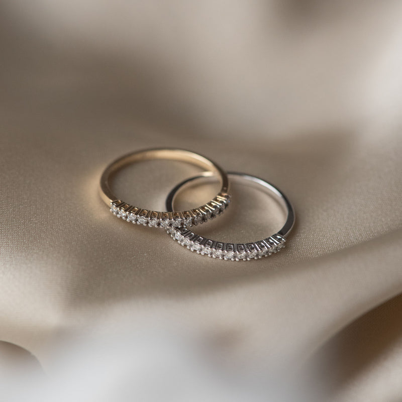 Isabel Bernard De la Paix Madeline bague en or 14 carats avec diamant 0.18 ct IBD330023-54-zoom-