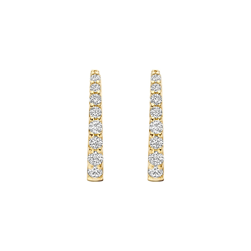 Blush Boucles d'oreilles en or 14 carats 7341YZI-zoom-