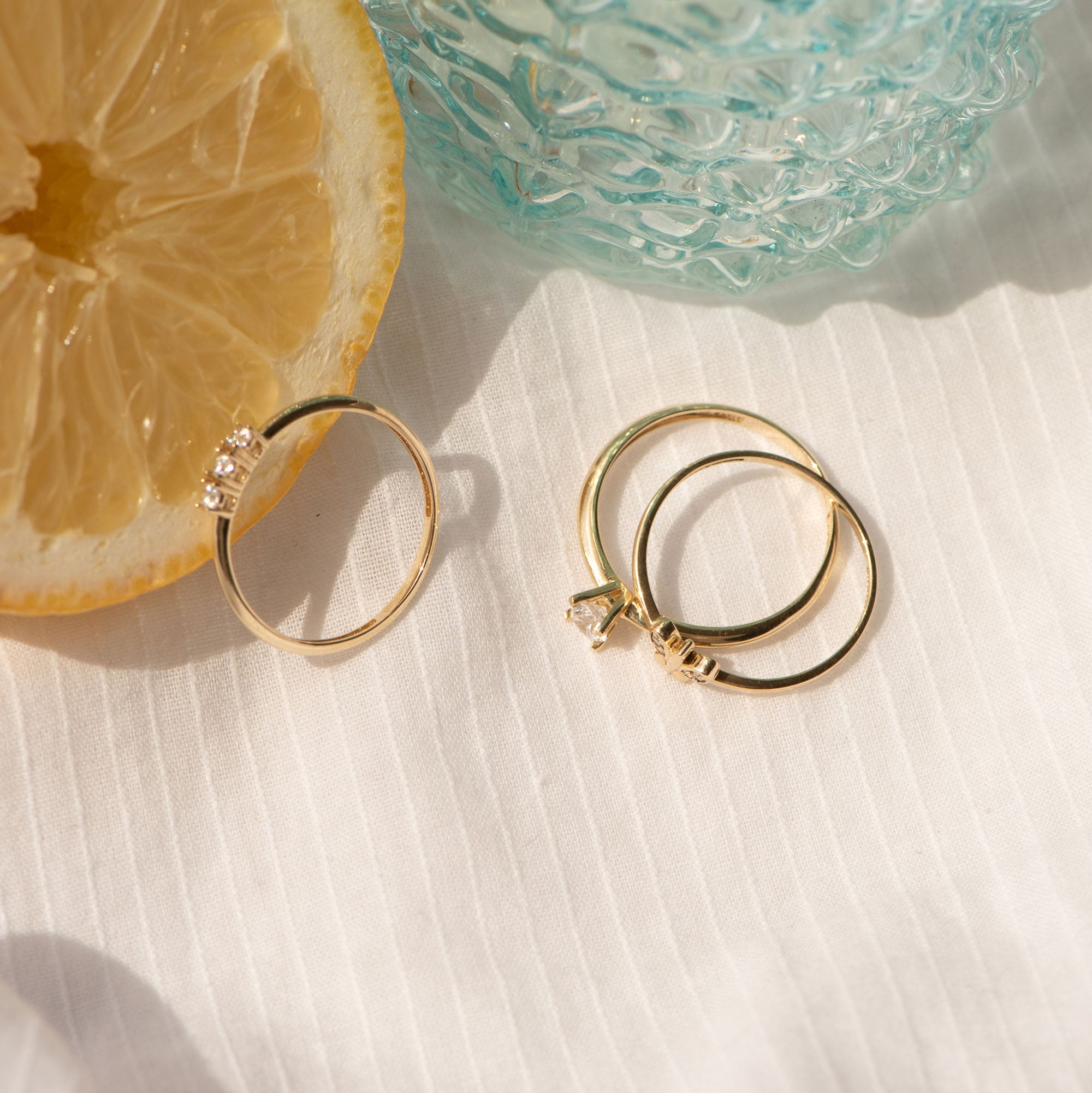 Beloro Jewels Monte Napoleone Stella 9 carat gold Ring BO330003-56