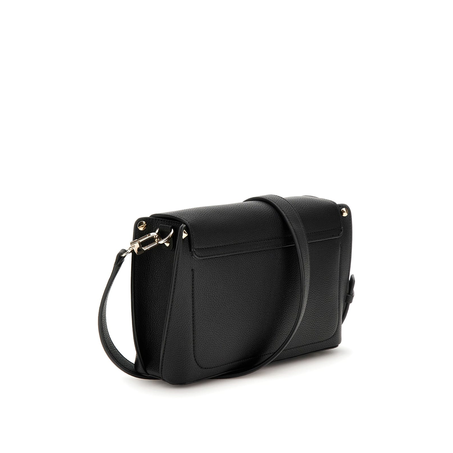 Guess Meridian II Black Flap Crossbody HWBG69-74200-BLA