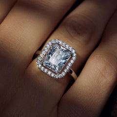 Parte di Me Mia Colore Bianca 925 sterling Silver Ring PDM33022-60