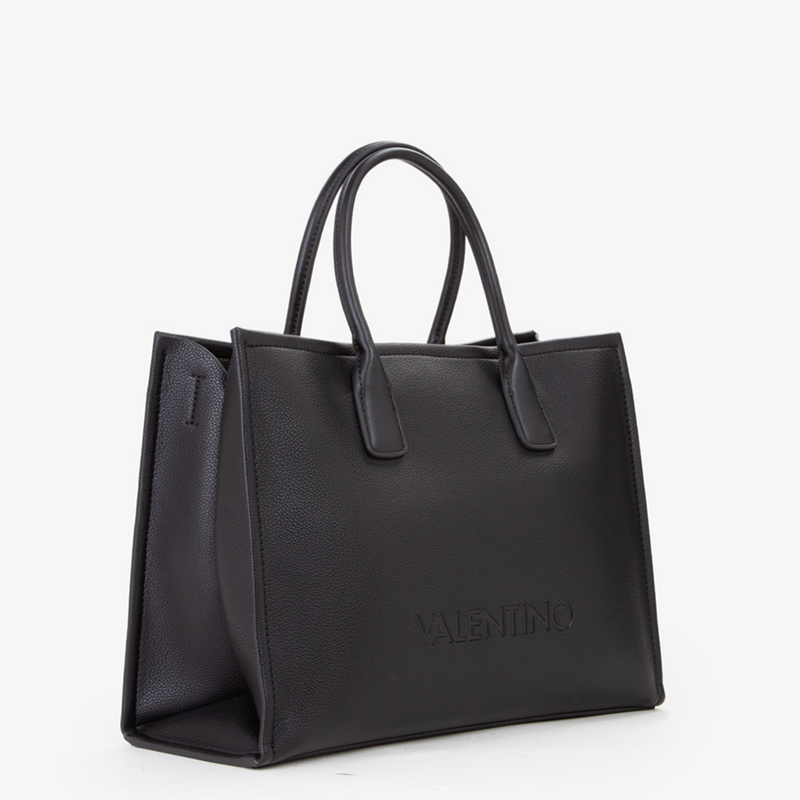 Valentino Bags Wilk Black Shopper VBS9I504NERO-zoom-