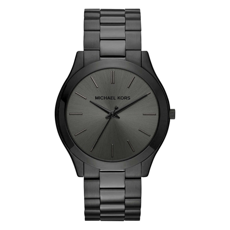 Michael Kors Slim Runway Hommes Montre Noir MK8507-zoom-