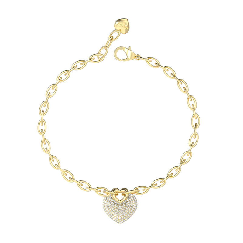 Guess Crazy In Love Bracelet En Or JUBB05214JWYGS-zoom-