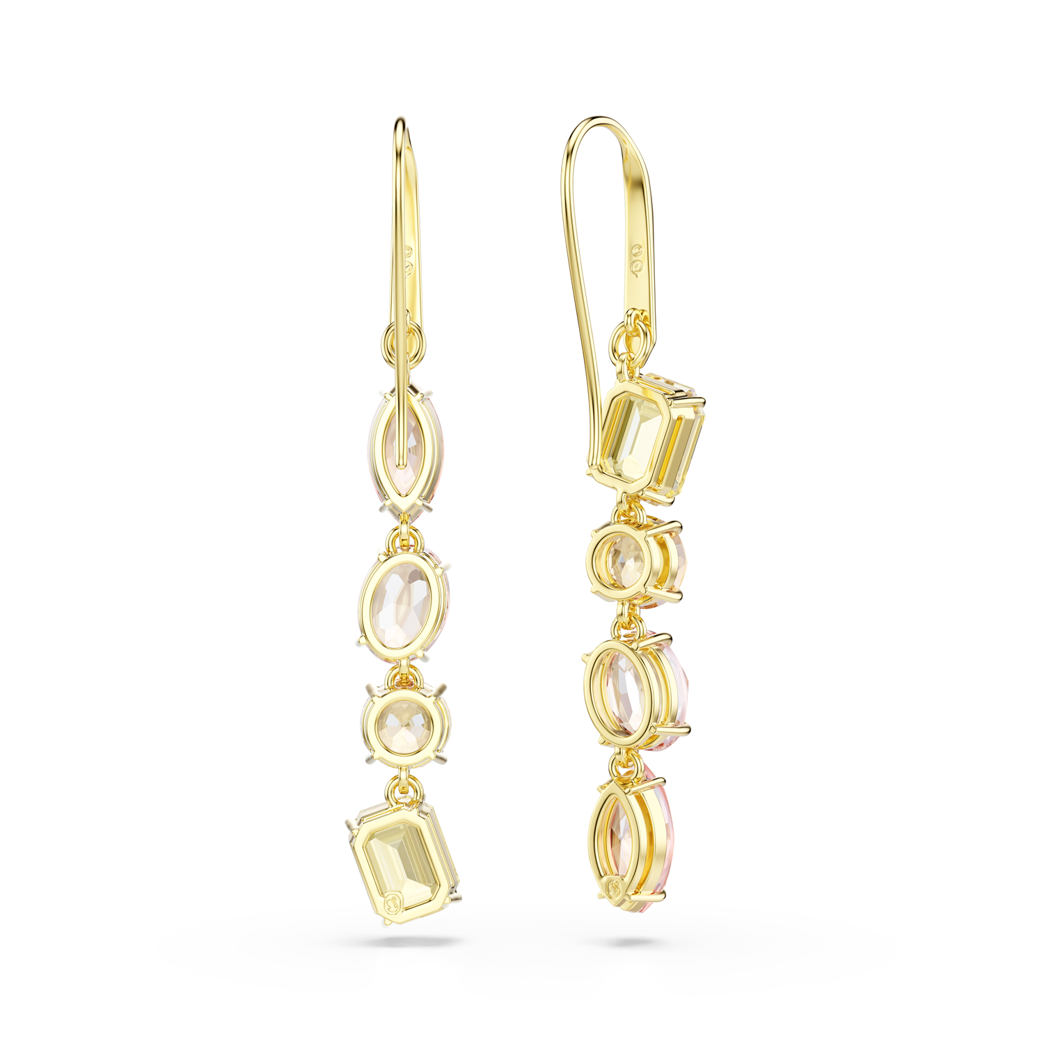 Swarovski Gema Gold Plated Earrings 5737454
