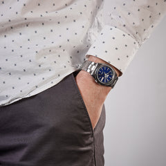 Seiko 5 Sports Silver Automatic Watch SNKL43K1