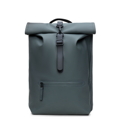 Rains Dark Grey Rolltop Backpack R13320-153