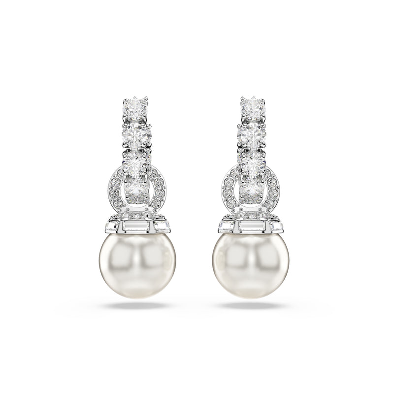 Swarovski Matrix Clous d'oreilles Matrix couleur argent 5691716-zoom-