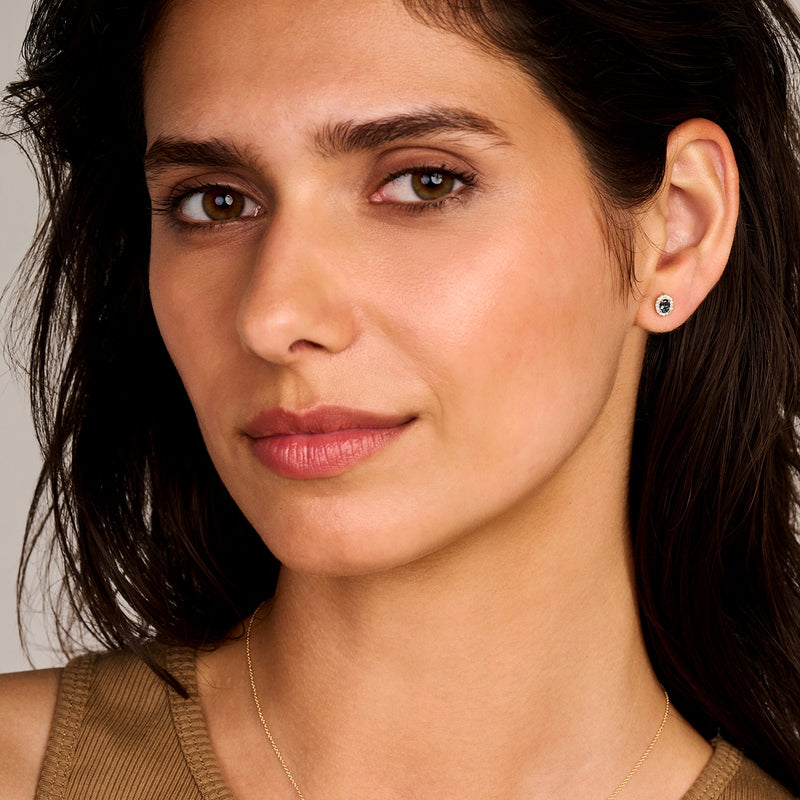 Blush Boucles d'oreilles en or 14 carats avec diamants naturels 7636YDL-zoom-