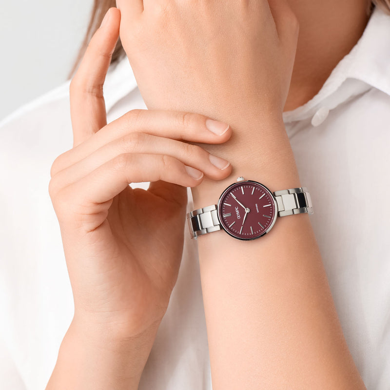 Olympic Titanium Grey Women's Watch OL80DTT001-zoom-