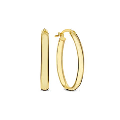 Isabel Bernard Rivoli Flori 14 carat Gold Hoop Earrings IB360254