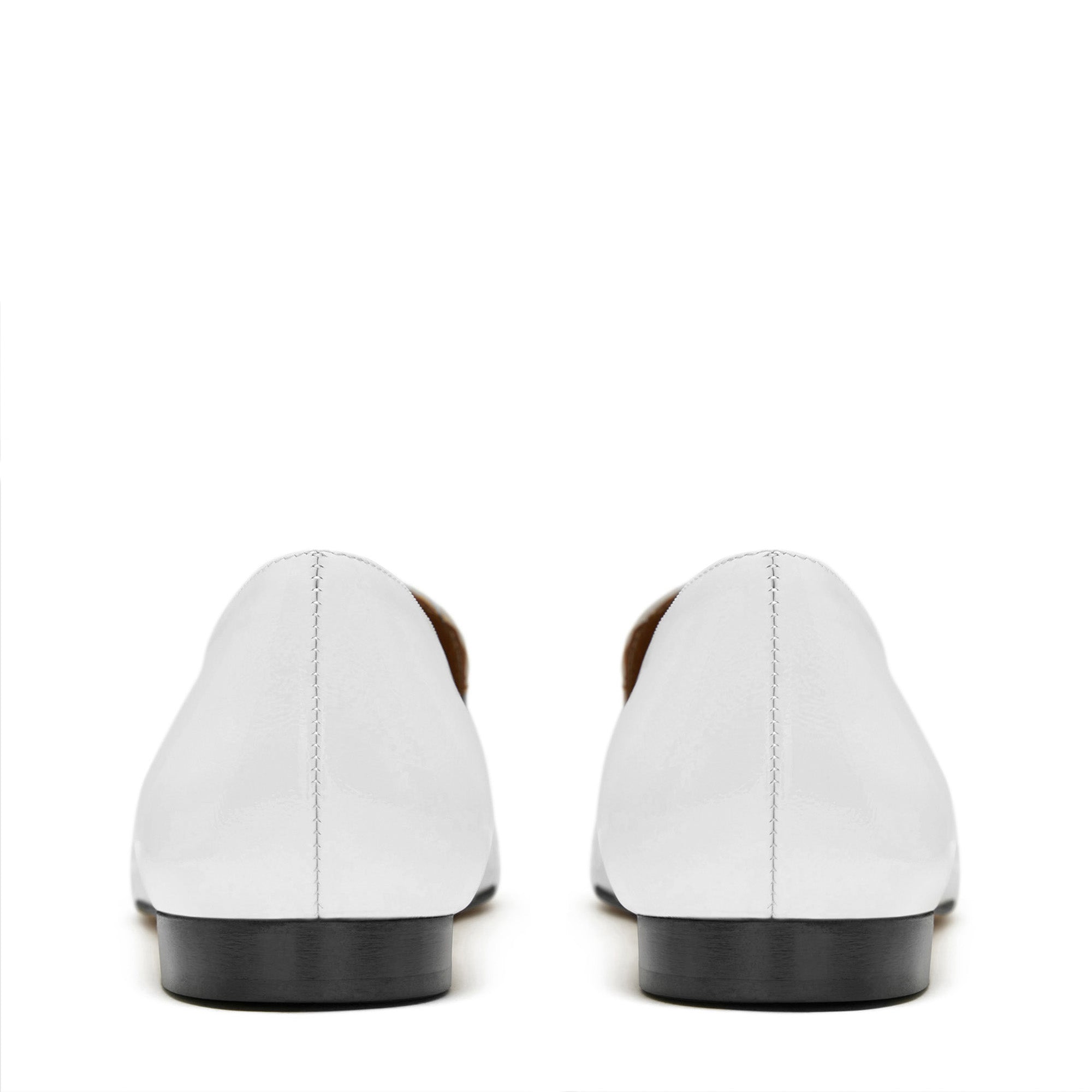 Isabel Bernard Vendôme Margaux Witte Lakleren Loafers IB51010-00-41