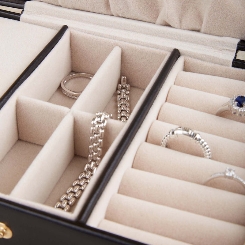 Brandfield Femmes Boîte à Bijoux Noir BFJB100403-zoom-