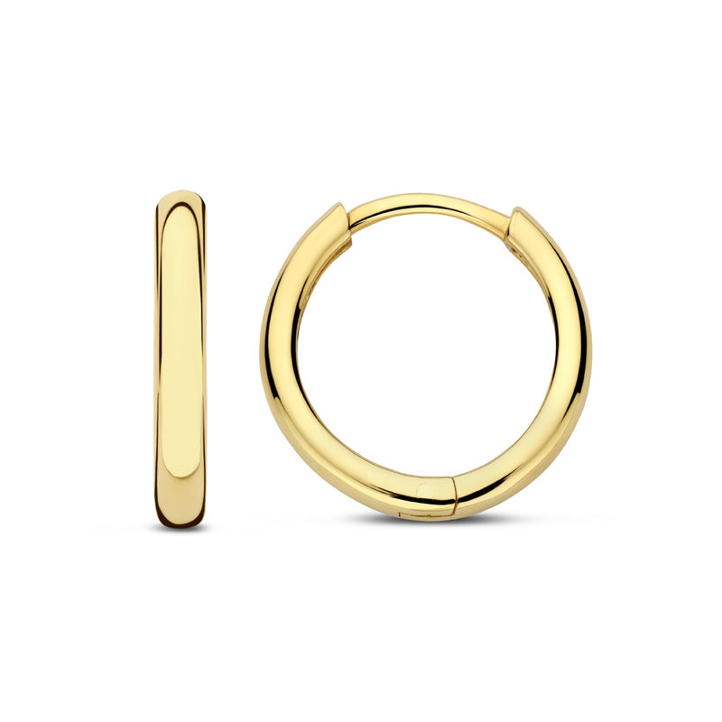 Beloro Jewels La Rinascente Femmes Créoles Or 9 carats BO360064-zoom-