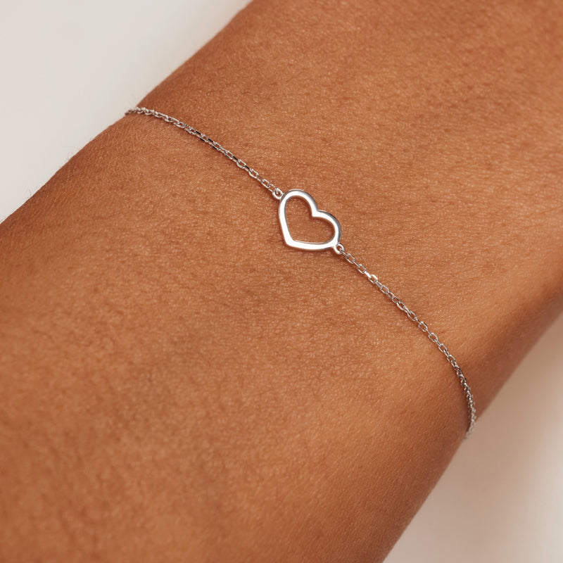 Isabel Bernard Saint Germain Amore Bracelet en Or blanc 14 carats IB320052-zoom-