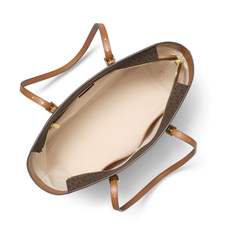 Michael Kors Quinn Brown Tote Bag 30T5GQNT9B-252-zoom-