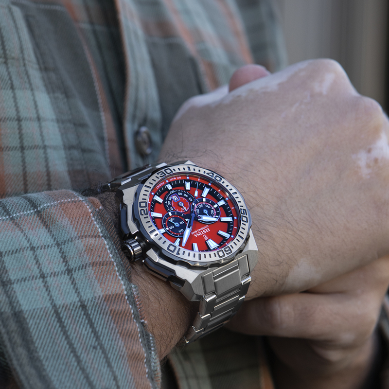 Festina Chrono Bike Montre Homme Rouge F20724/5-zoom-