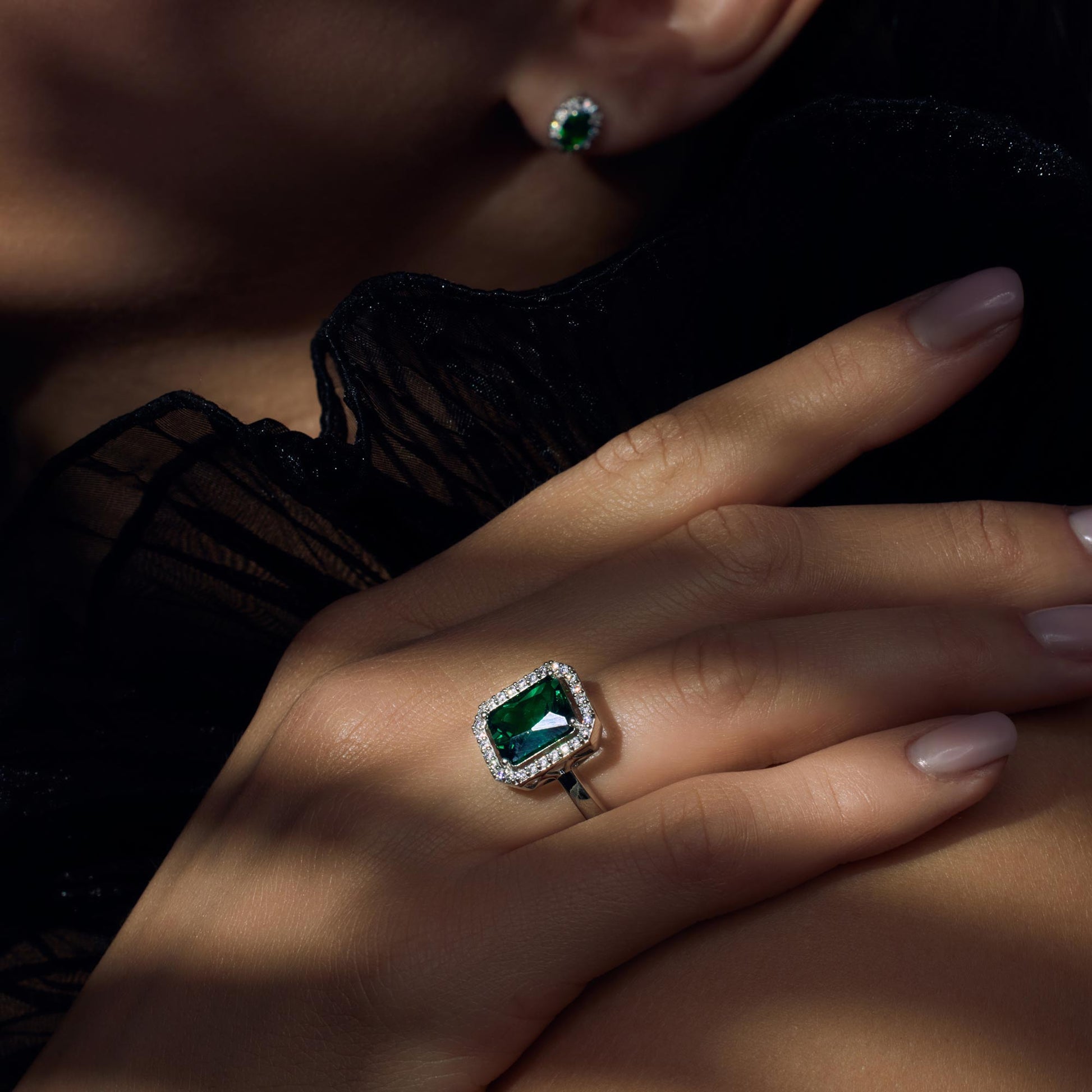 Parte di Me Mia Colore Verdi 925 sterling Silver Ring PDM33020-60