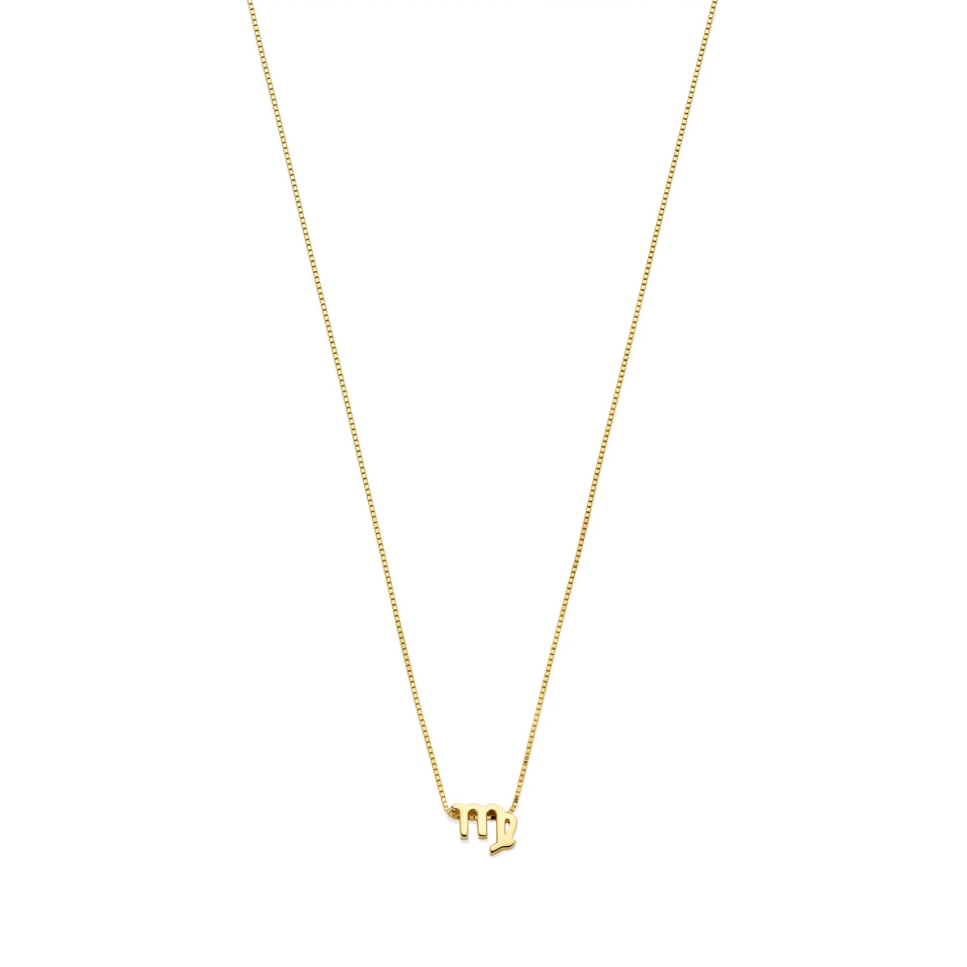 Isabel Bernard Étoiles d’Or Virgo 14 Carat Gold Venetian Necklace With Horoscope IB340183