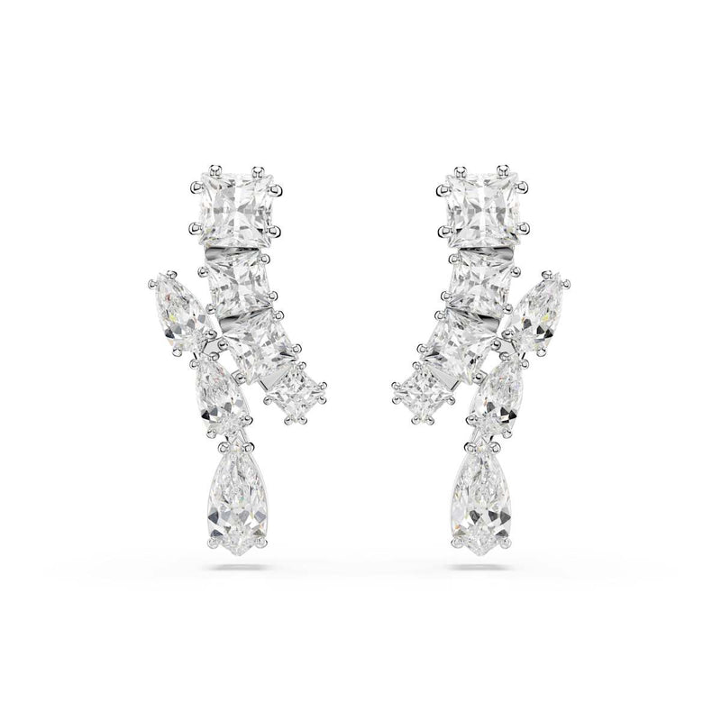 Swarovski Matrix Boucles d'oreilles Argent 5700418-zoom-